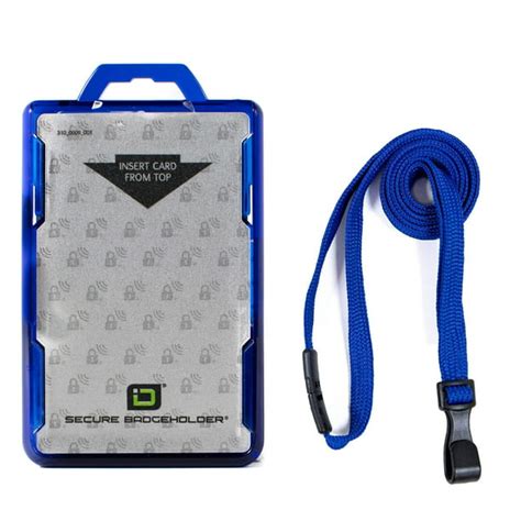 rfid blocking secure badge holder|stronghold wallets w rfid protection.